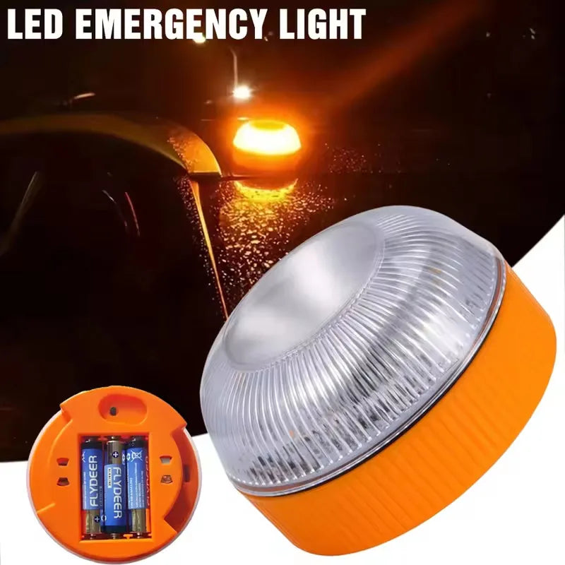 Lumière stroboscopique Led d'avertissement de voiture, lumière d'urgence Portable à Induction magnétique, lumière d'accident de route, accessoire de sécurité, lumière clignotante