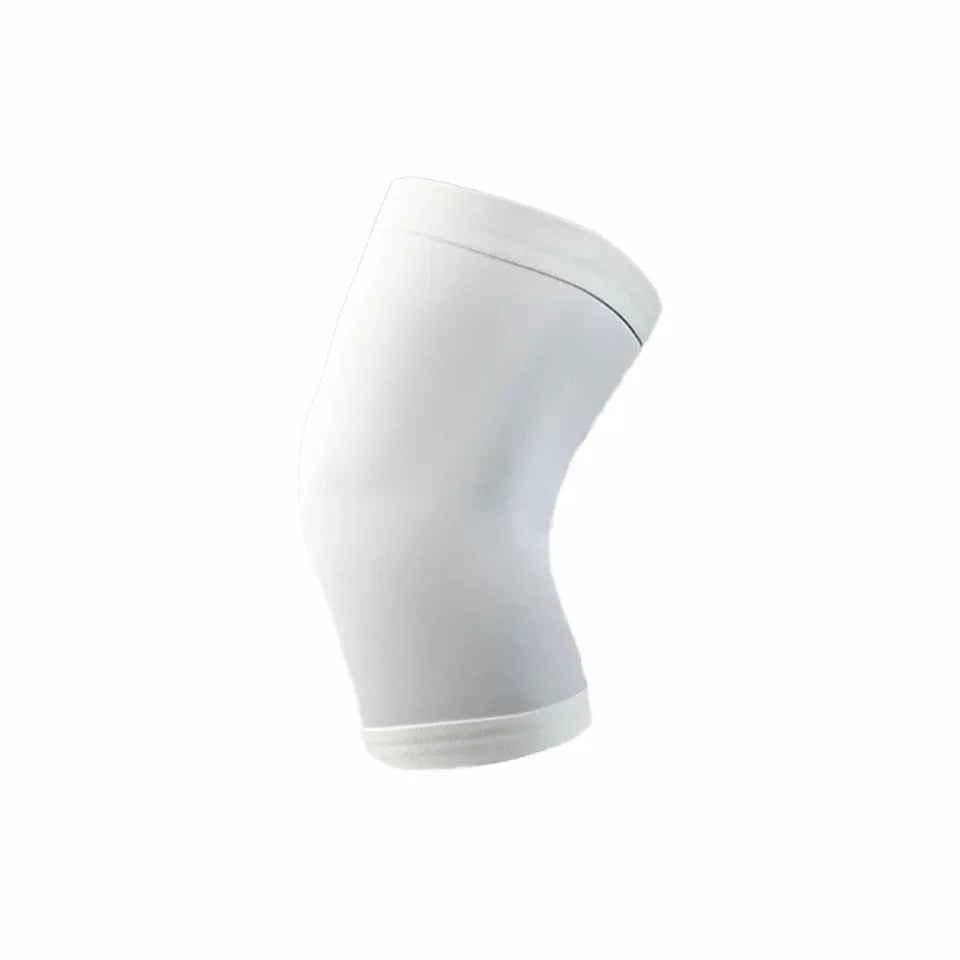 Genouillères de sport antidérapantes en Silicone, 1 pièce, protège-jambes tricotés à Compression, Fitness, course en plein air et cyclisme, escalade