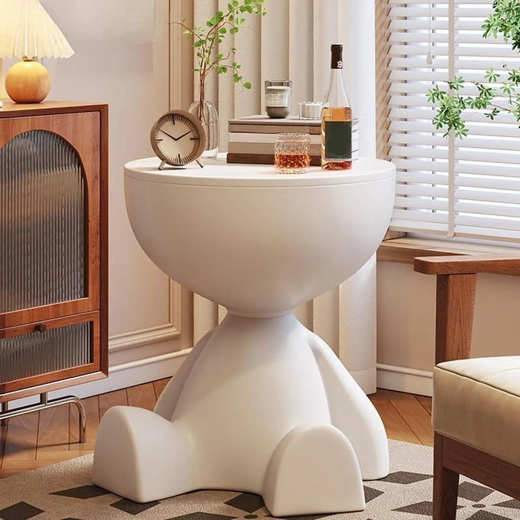 Table d'appoint créative, table de chevet plate, étagère latérale pour canapé, chambre, balcon, mini-table mobile, petite table pour appartement, thé