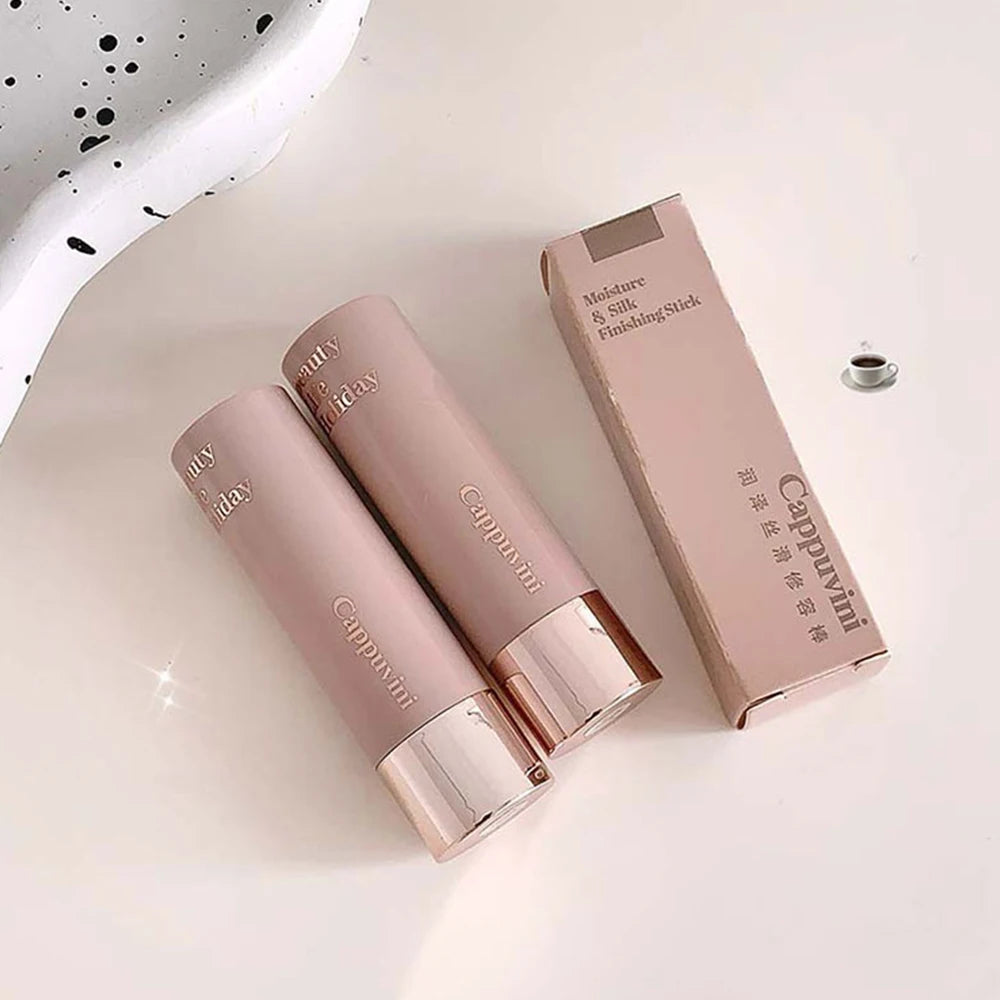 Cappuvini Stick Contour Soyeux Hydratant 3D, Teinte Naturelle Mate Unique, Idéal pour le maquillage du nez et du contouring