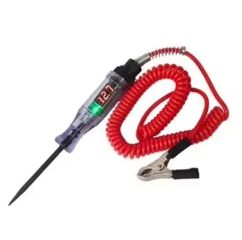 Testeur de Circuit de tension de voiture et camion, 6V 12V 24V, sonde de Diagnostic automobile, stylo de Test, ampoule, stylo de mesure électrique, outils de réparation