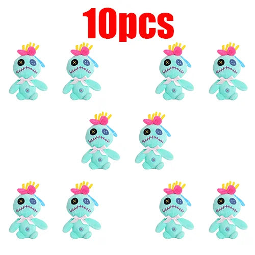 18cm Original Plush Stitch toy Baby Movie Cartoon Model Doll Children Action Figures Stuffed Toys Pendant Gifts