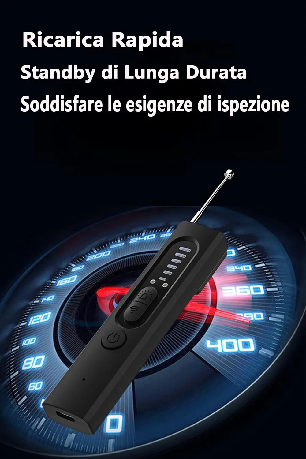 Détecteur de micro-espion, brouilleur de fréquence, détecteur de caméra cachée, détecteur d'espion sans fil, détecteur de caméra cachée pour bureaux, hôtel