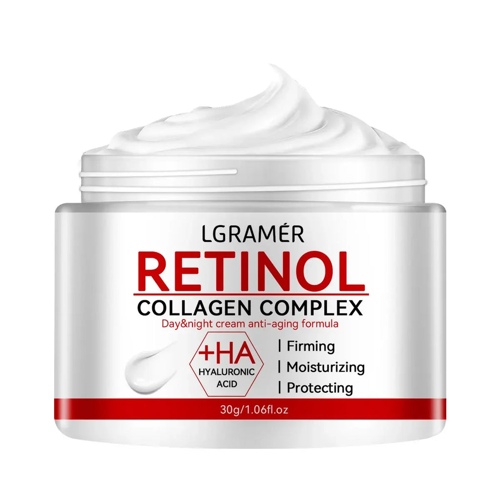 Crème raffermissante au rétinol lifting collagène rides lisses crème visage pour hydratant blanchiment égayant la peau