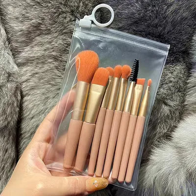 Ensemble de 13 pinceaux de maquillage Purpleflower en forme de feuille de houx, à poils doux, comprenant un pinceau poudre pour le visage, un pinceau illuminateur, un pinceau blush et un pinceau fard à paupières. Un ensemble complet d'outils de beauté.