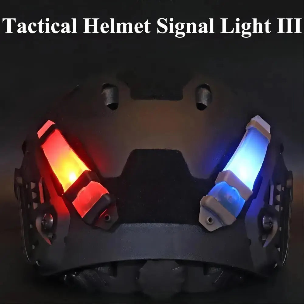 BOOIU marqueur d'identification personnelle lumière casque tactique Flash de sécurité Signal de survie chasse randonnée