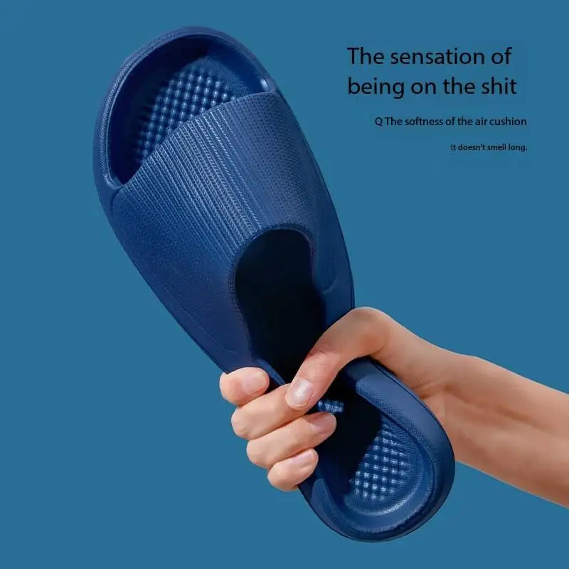 Soft Sole Massage Shower Shoes for Women Men Couples Waterproof Non-slip Home Leisure Fashion Bathroom Slippers
