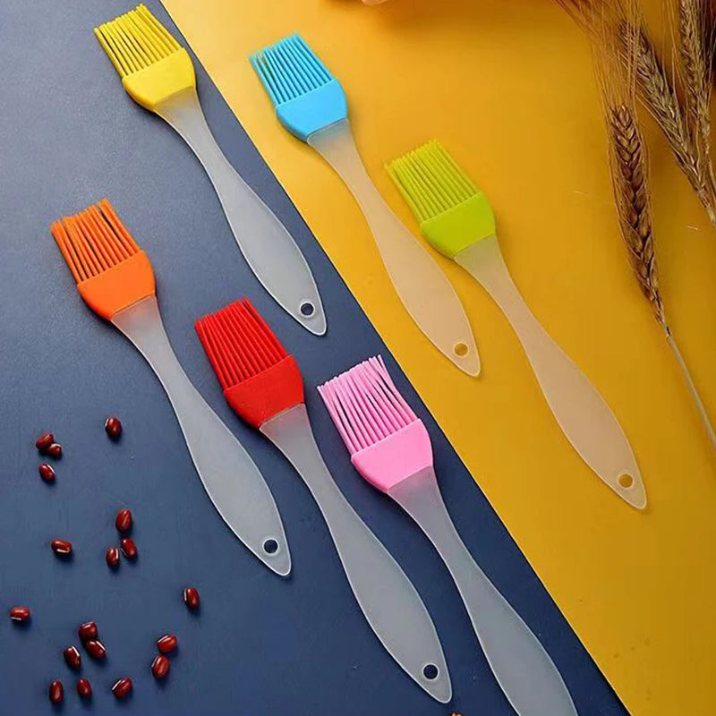 Brosse à huile de cuisine pour crêpes comestibles, brosse de cuisson pour crêpes domestiques, résistante aux hautes températures, huile de Silicone pour Barbecue, sans perte