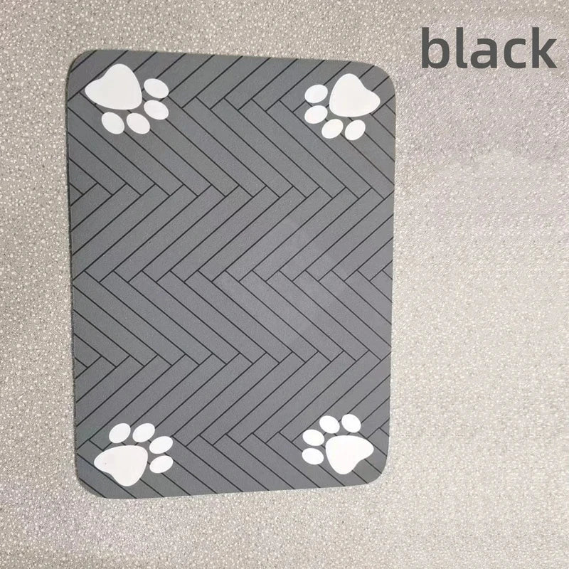 Absorbent Pet Mat S/M/L, Waterproof Non-Slip for Dog and Cat Bowls