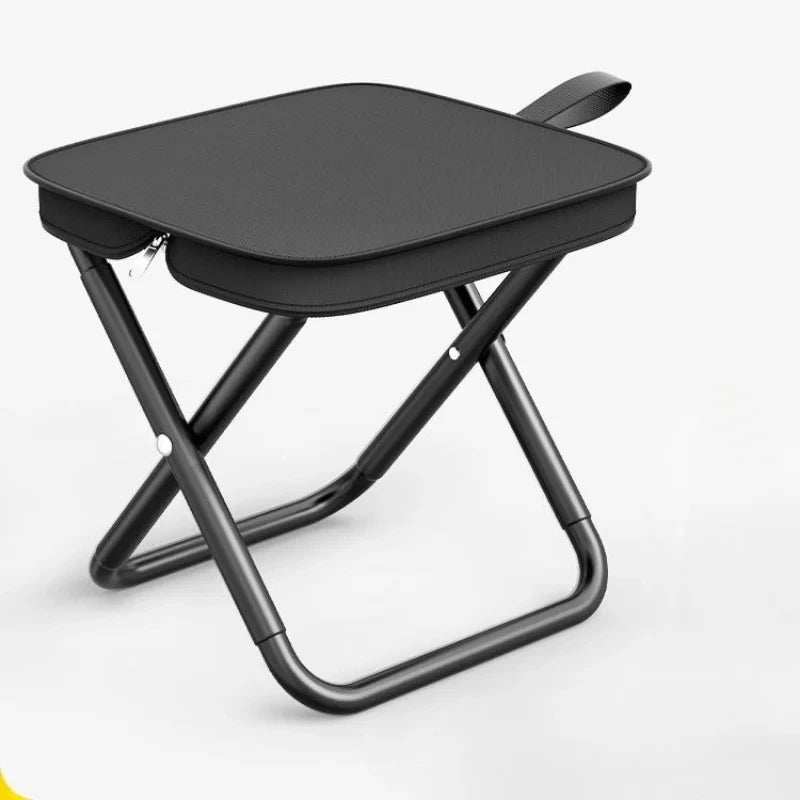 Chaise pliante multifonctionnelle portable pour pique-nique et camping, tabouret de pêche ultra-léger, tabouret de voyage, accessoires de pêche