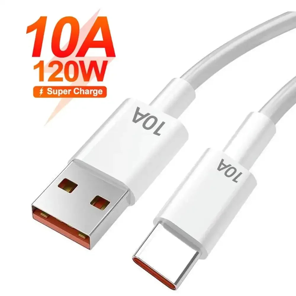 Câble de charge ultra rapide universel 10A, 1M/1.5M/2M, 120W, USB Type C, pour Xiaomi, Samsung S24, S23, Huawei P70 Honor, cordon de données