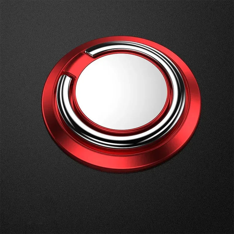 Support de bague de doigt, poignée rotative à 360 degrés pour téléphone portable et voiture, support magnétique pour arrière de téléphone, tampon autocollant universel