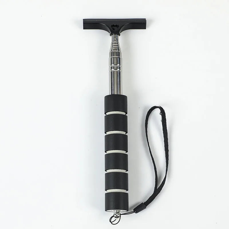 Outil de nettoyage d'essuie-glace de rétroviseur de voiture, nettoyeur de brouillard de verre automobile, grattoir, accessoires de voiture, brosse de nettoyage de vitres télescopique