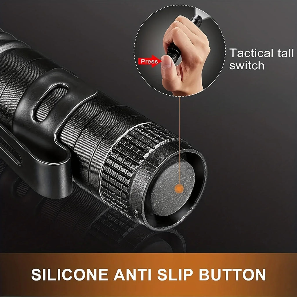 Lampe de poche UV 395nm, torche ultraviolette avec pince à stylo, piles AAA portables utilisées, lumière violette, détecteur d'urine d'animaux domestiques, lampe UV