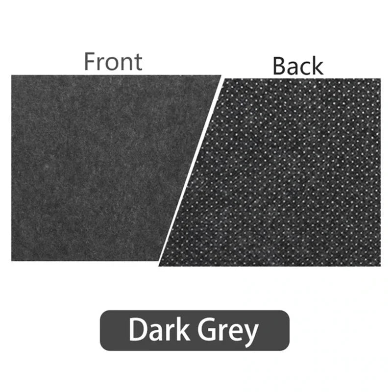 Tapis de bureau d'ordinateur doux et respirant, grand format, en feutre de laine, antidérapant, pour ordinateur portable et souris gamer. Simple et confortable par temps froid.