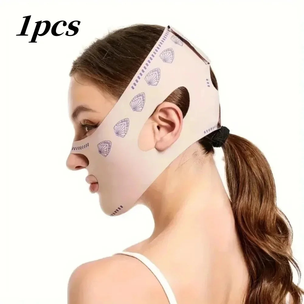 Chin Cheek Slimming Bandage V Shaper V Line Lifting Mask Face Lifting Anti Wrinkle Strap Sleeping Mask Beauty Health Reusable