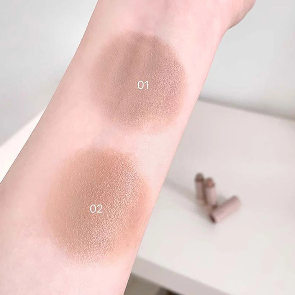 Cappuvini Stick Contour Soyeux Hydratant 3D, Teinte Naturelle Mate Unique, Idéal pour le maquillage du nez et du contouring