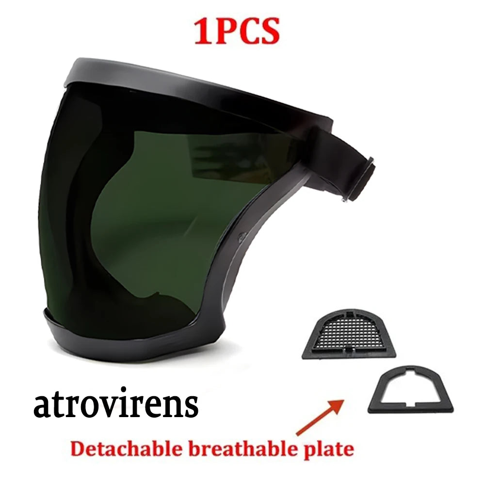 Masque de protection intégrale pour le visage, écran de protection faciale transparent, accessoires et gadgets de cuisine