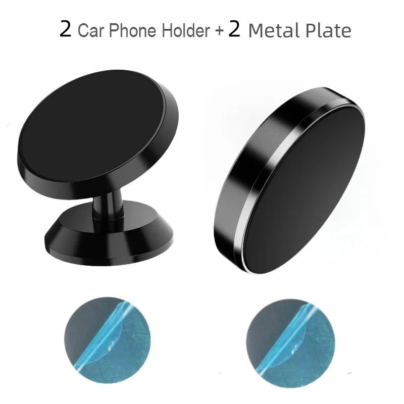 Support magnétique de téléphone de voiture support de téléphone de voiture universel pour iPhone Xiaomi Huawei Samsung tableau de bord mural autocollant magnétique de voiture