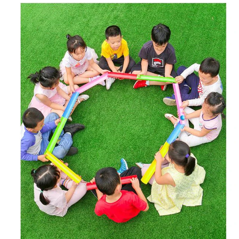 Jeu d'extérieur amusant pour enfants : balle en forme de U, transmission, collaboration d'équipe, entraînement sensoriel, jeu interactif parent-enfant