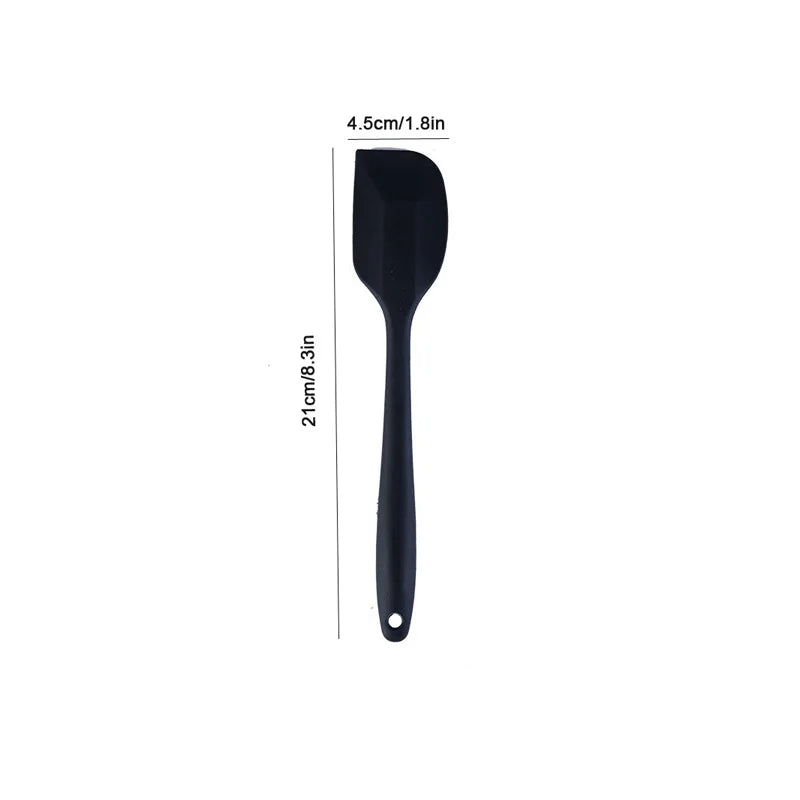 Spatule à crème en Silicone spatule à beurre antiadhésive outils de cuisson de cuisine résistants à la chaleur outils de cuisson de gâteaux bricolage