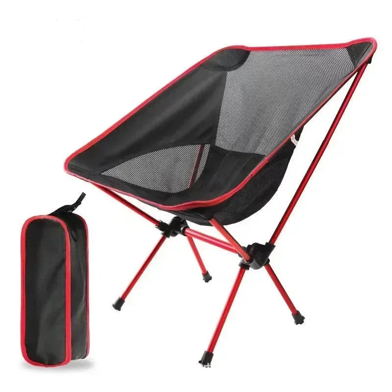 Chaises pliantes portables d'extérieur, idéales pour la plage, les barbecues, les voyages, la randonnée et les pique-niques. Faciles à transporter et pratiques