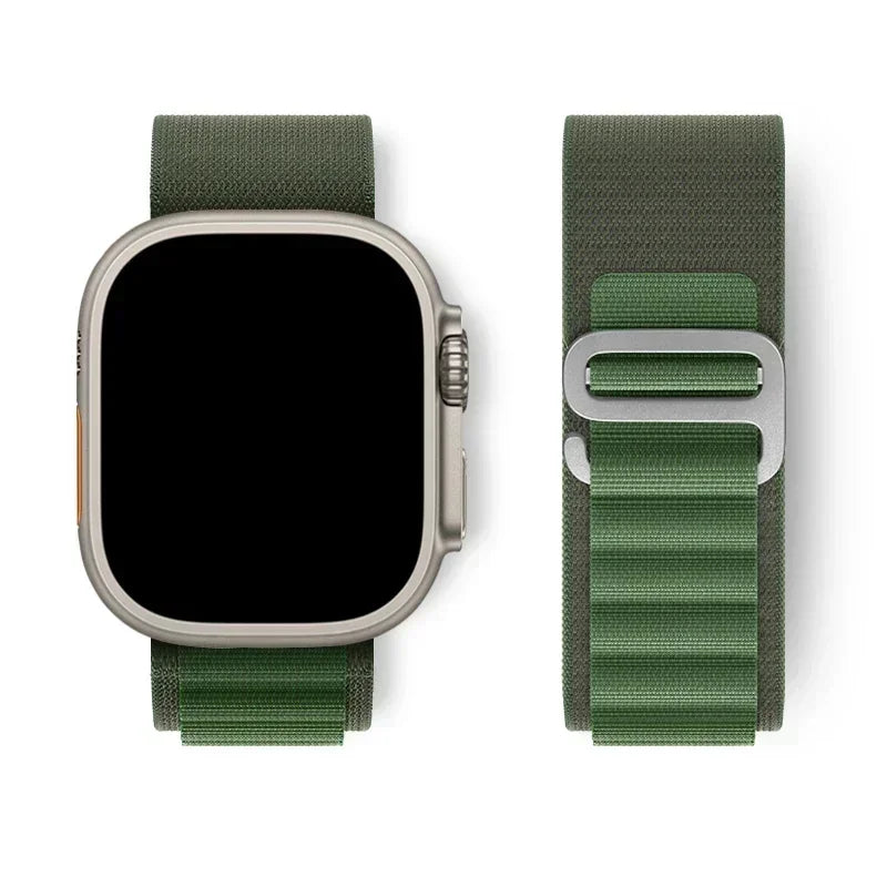 Boucle alpine pour bracelet de montre Apple ultra 2 49mm série 10 9 8 7 6 SE 5 4 46mm 42mm 40-44mm 45mm 41mm bracelet de sport g-crochet iwatch 10