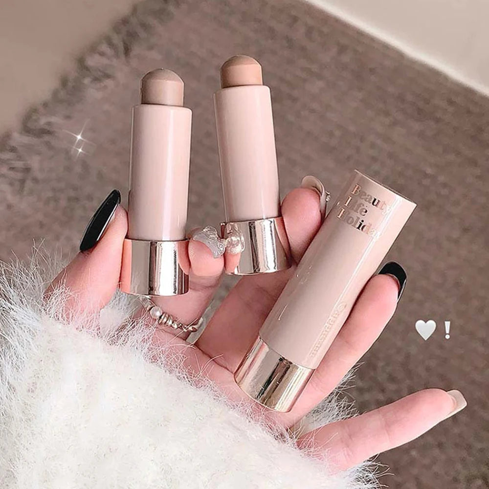 Cappuvini Stick Contour Soyeux Hydratant 3D, Teinte Naturelle Mate Unique, Idéal pour le maquillage du nez et du contouring