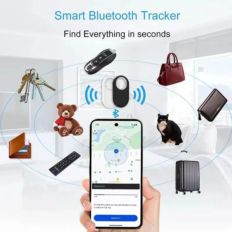 Positioning Far Away Tracker Long-Distance Finder for Android Google's Find Hub Voice Locate Smart Tag for Pixel Motorola GMS