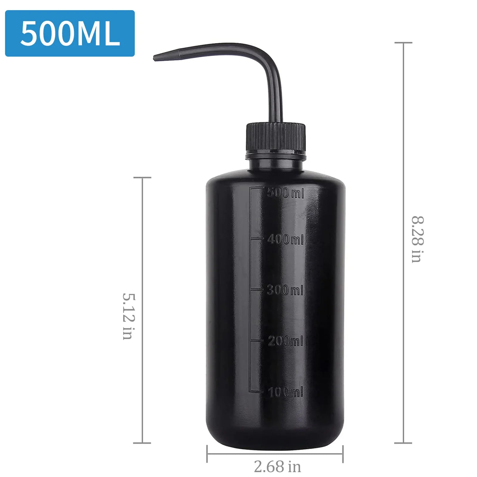 Bouteille de lavage pour tatouage, flacon de rinçage de sécurité, outils d'arrosage, arrosoir à pression, flacon de lavage, fournitures pour tatouage