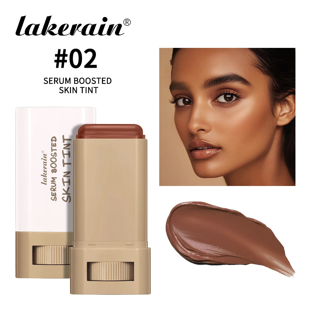 Bâton de teinte pour la peau, sérum teinté solide, imperméable, nourrissant, fond de teint, baume pour le visage, maquillage