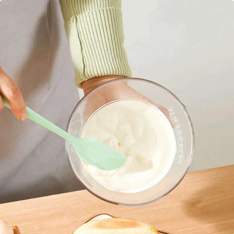 Spatule à crème en Silicone spatule à beurre antiadhésive outils de cuisson de cuisine résistants à la chaleur outils de cuisson de gâteaux bricolage
