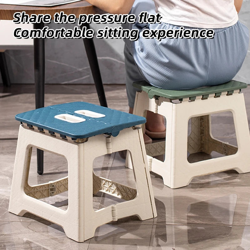 Chaise pliante en plastique épais MUMUCC, chaise de camping portable, chaise de plage pliante, chaise pour enfants.