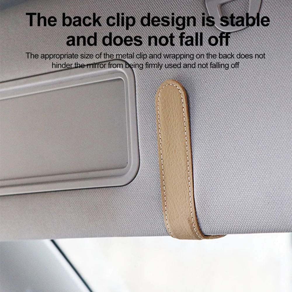 Clip universel pour lunettes de soleil de voiture, porte-billet, support de fixation, étui à stylos, pare-soleil, accessoires de voiture