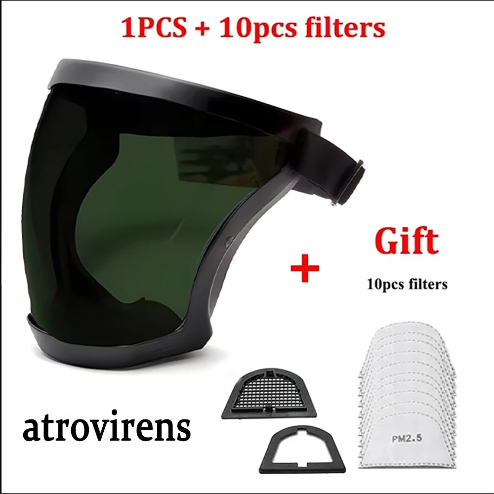 Masque de protection intégrale pour le visage, écran de protection faciale transparent, accessoires et gadgets de cuisine
