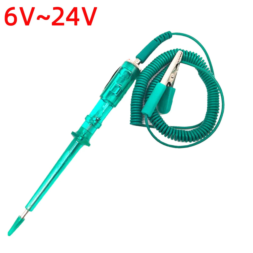 Testeur de Circuit de tension de camion de voiture, outils automobiles 6V 24V, sonde de Diagnostic de voiture, stylo de Test d'ampoule, stylo de mesure électrique, outils