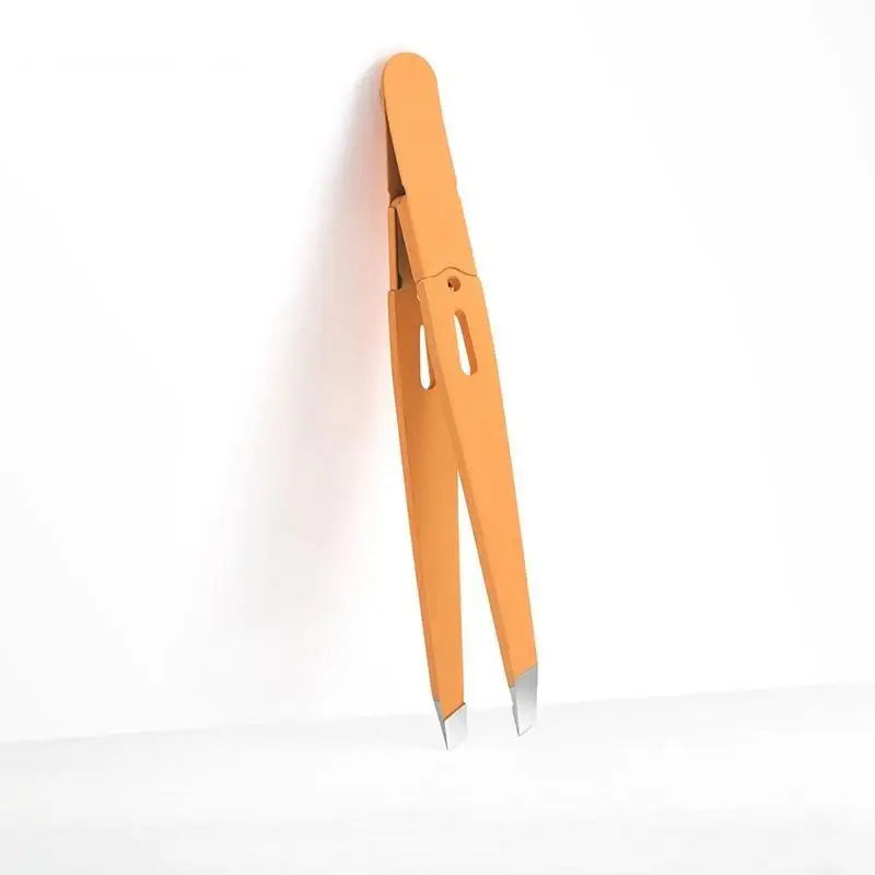 Pince à sourcils colorée, beauté des cheveux, extracteur de poils fins, en acier inoxydable, pinces à sourcils inclinées, outils de maquillage