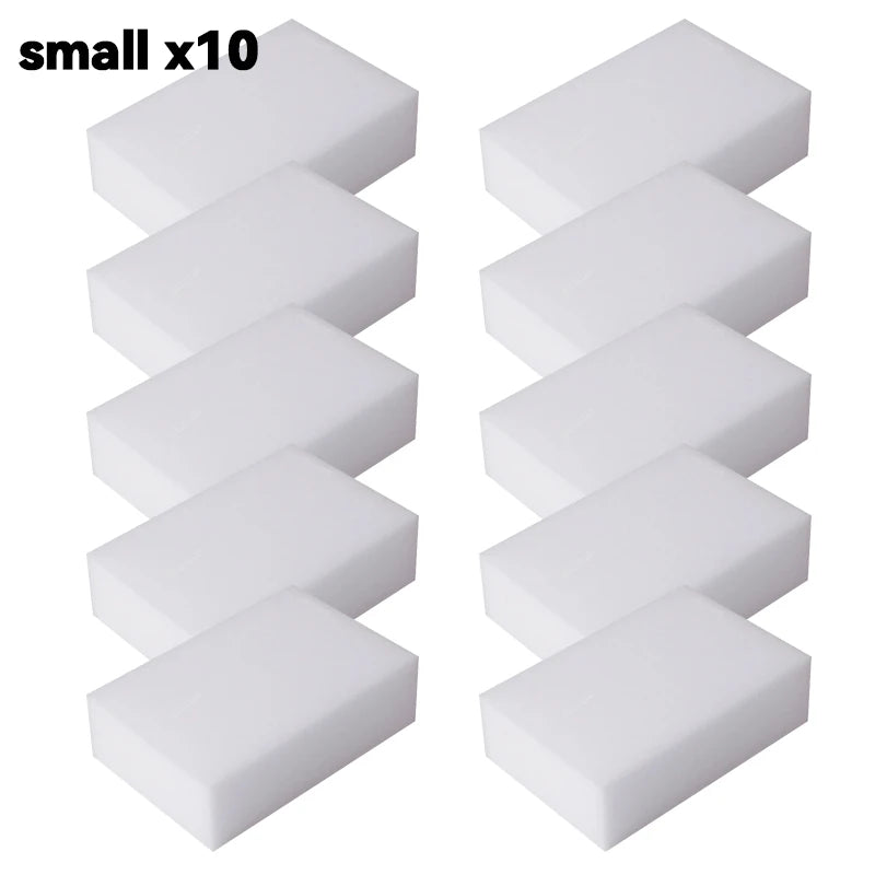 Lot de 5 ou 50 éponges magiques en mélamine, nettoyantes et ultra-absorbantes, pour la cuisine et la salle de bain, outils de nettoyage et produits ménagers