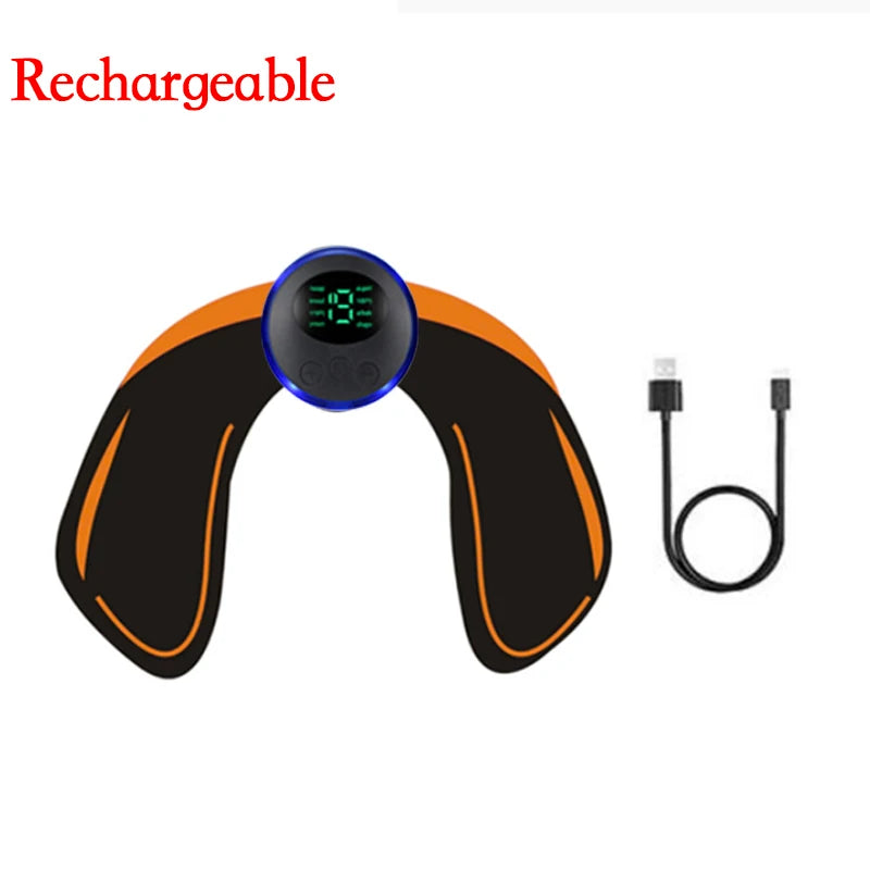 New USB Rechargeable EMS Muscle Stimulator ABS Arm 3 IN 1 Trainer Smart Wireless Fitness Abdominal Training Electric Body Slim