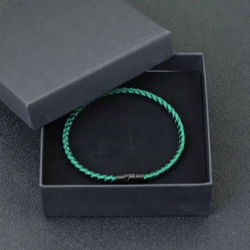 Grade A Keel Rope Bracelet - Lucky Red Thread Couples Bracelet for Attracting Wealth and Prosperity - Magnetic Bangle
