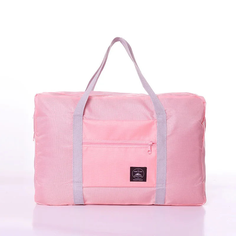 Sac de voyage pliable pour les compagnies aériennes, sac de transport pour femmes et filles, léger, grande capacité, sport, week-end, voyage de nuit