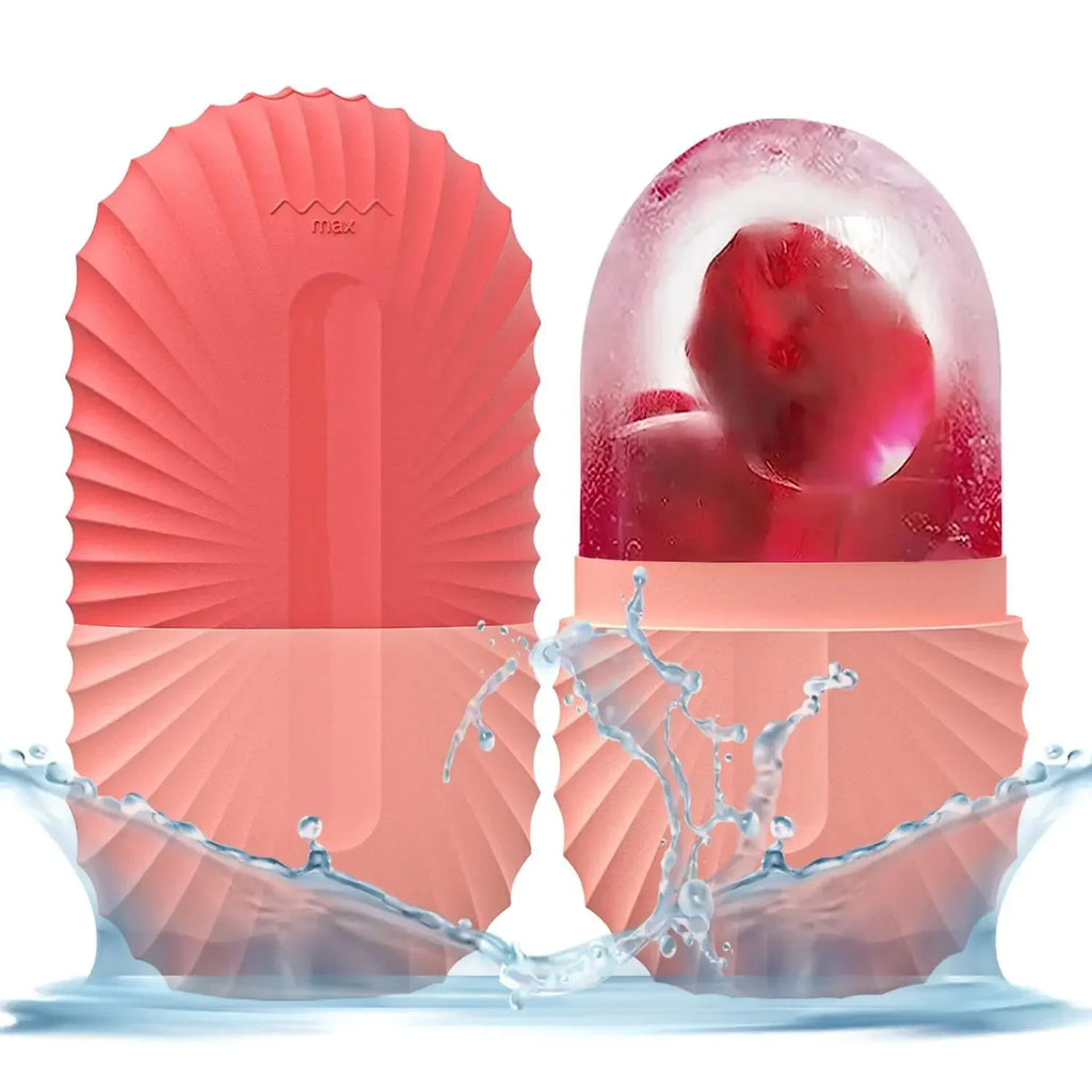 3in1 Stainless Steel Ice Face Roller & Gua Sha Facial Skincare Tool Kit Face Lifting Facial Treatment Reduce Acne Skin Care Tool