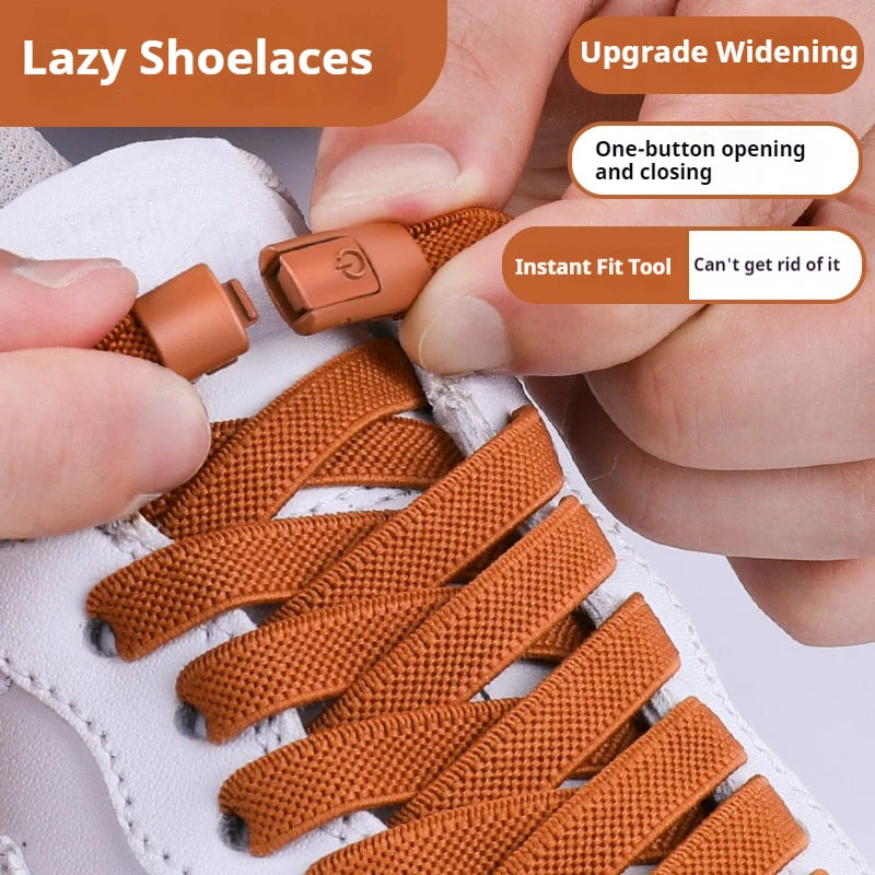 Lacets élastiques baskets Tennis sans cravate lacets de chaussure serrure lacets sans attaches enfants adulte lacet chaussures accessoires 1 paire/2 paire