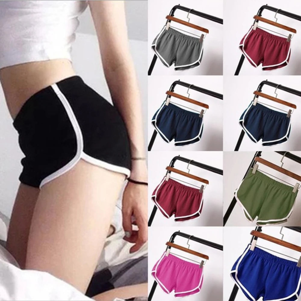 Short de sport décontracté pour femmes, short de Fitness, cyclisme, course à pied, tenue décontractée, mince, Anti-marche, gymnastique, Yoga, pantalons chauds, bas Mujer