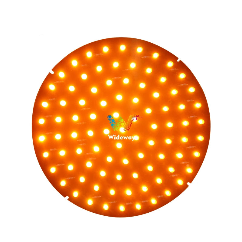 Feu de signalisation rouge de remplacement DC12V haute luminosité, boule pleine de 300 mm de diamètre pour la sécurité routière