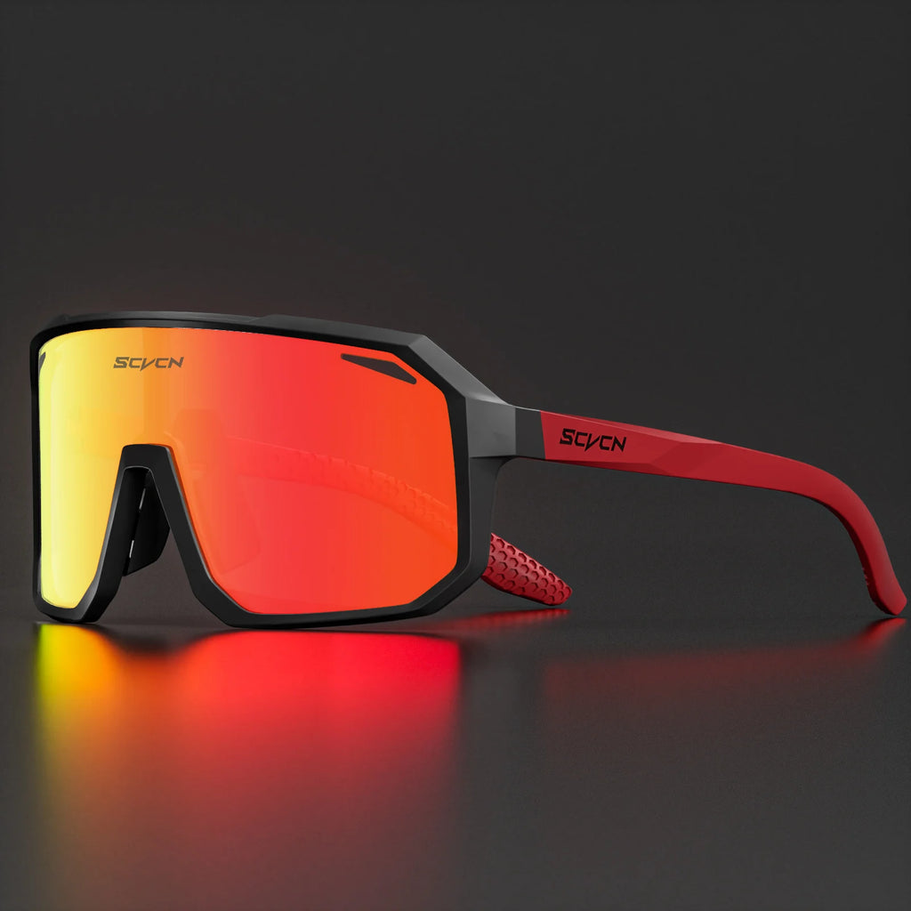 SCVCN nouvelles lunettes de cyclisme en plein air vélo lunettes de soleil hommes UV400 lunettes sport vtt lunettes équitation randonnée lunettes de soleil