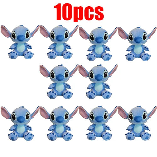 18cm Original Plush Stitch toy Baby Movie Cartoon Model Doll Children Action Figures Stuffed Toys Pendant Gifts