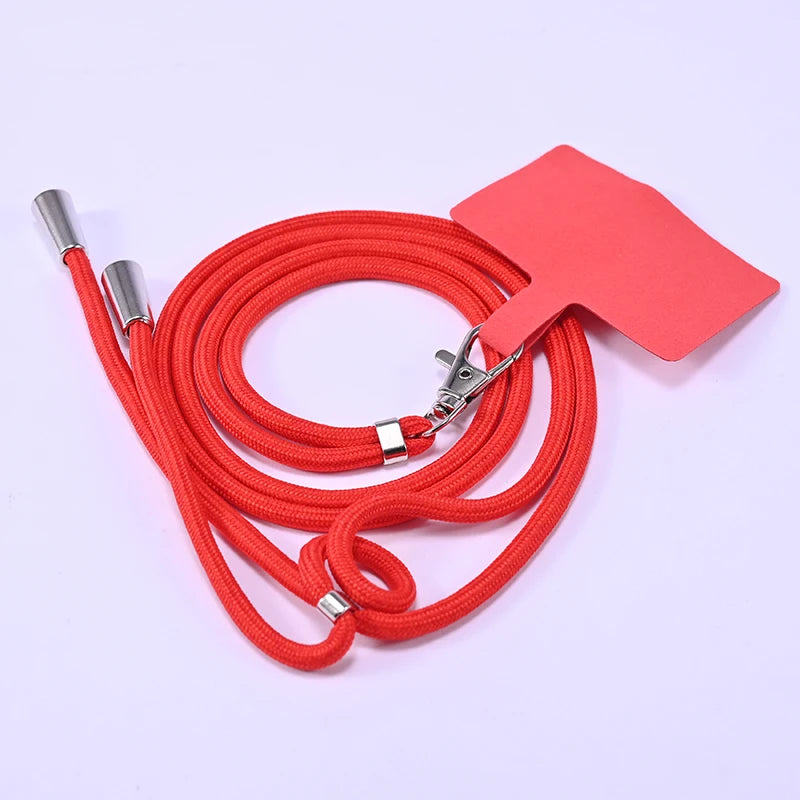 Lanière de téléphone réglable et détachable, sangle de lanière pour accessoires de chaîne de téléphone portable, sangles de cou universelles