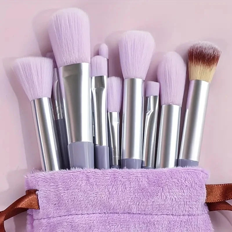 Ensemble de pinceaux de maquillage professionnels, doux et moelleux, pour fond de teint, poudre, fard à paupières, mélange Kabuki, outil de beauté