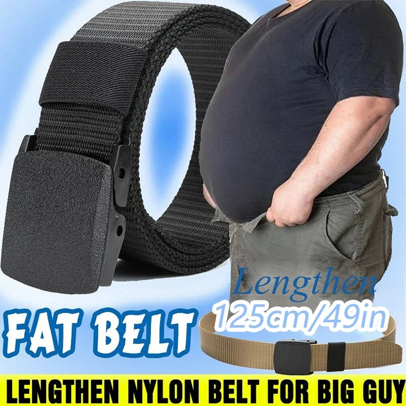 Ceinture en Nylon à boucle automatique militaire unisexe, grande taille LONG 170 160 150 140 130 120 110cm, ceinture tactique d'extérieur en toile pour hommes et femmes